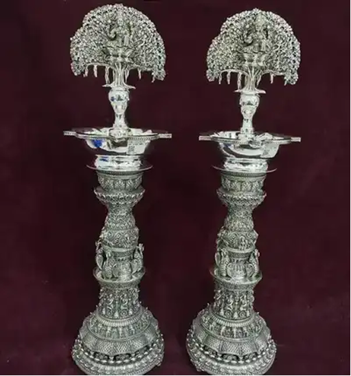 Voice-of-Silver-Home-Spotlight-Silver-Diya-Pair